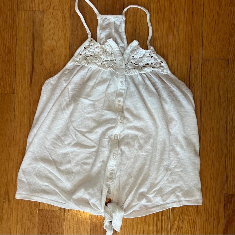 Abercrombie and Fitch Halter Front Tie Top